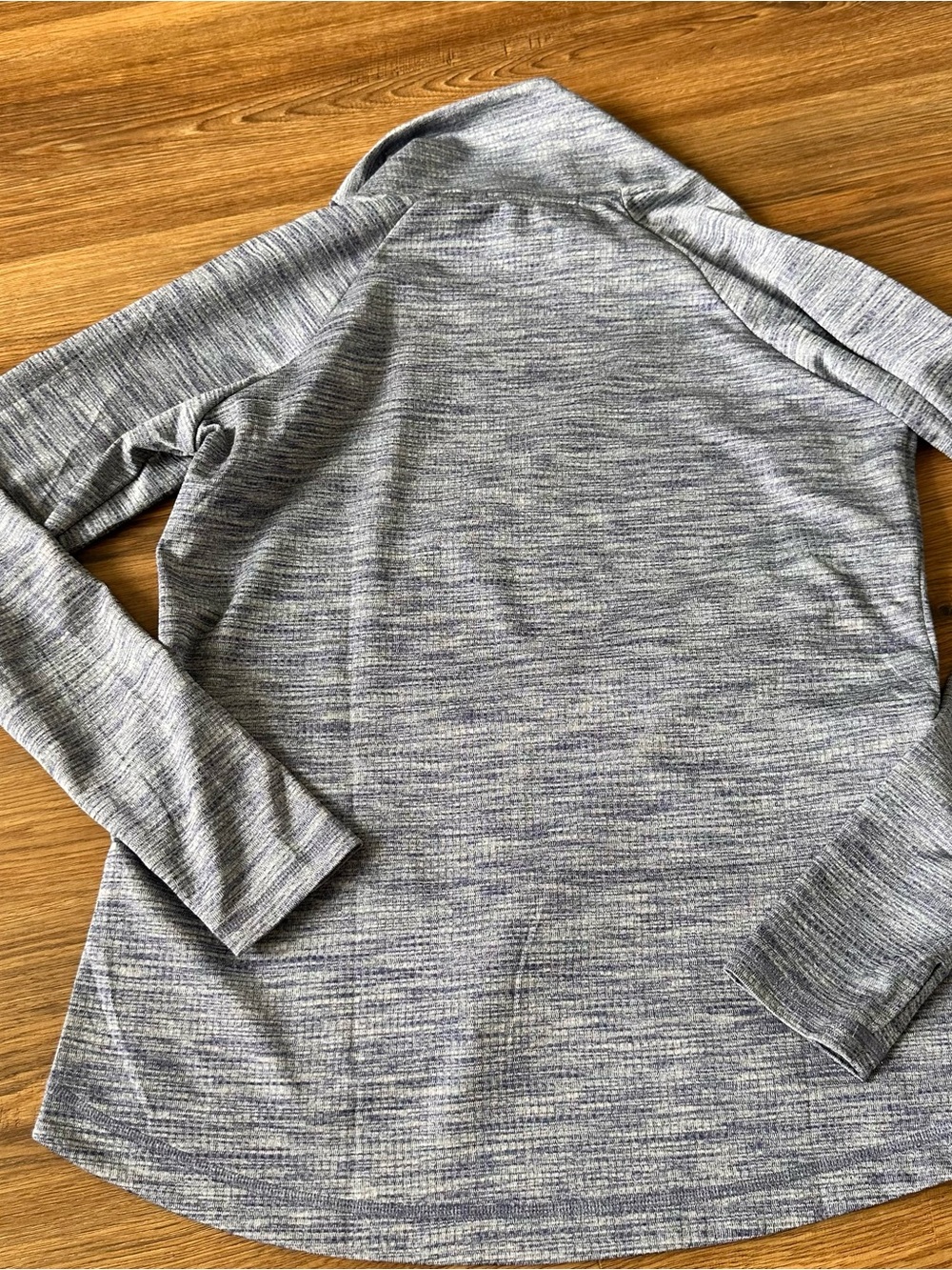 IBKUL Pullover Womens Medium Blue Mock Neck Zip Asymmetrical Golf Tennis UPF 50+ - Picture 11 of 12